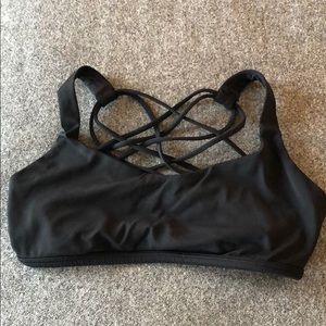 Black Lululemon Sports Bra
